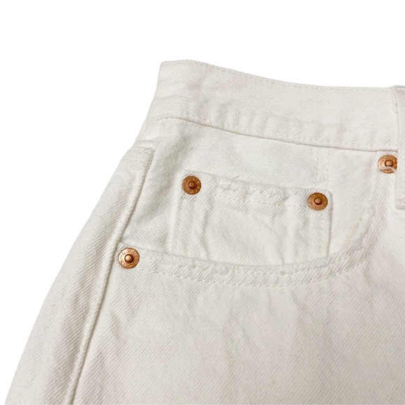 Levi's 501 Original Shorts Hi Rise Distressed Keep It Clean Size 26 NEW - Picture 6 of 8